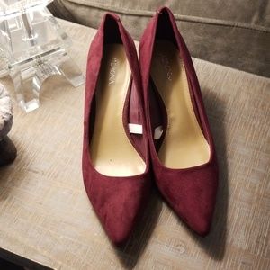 Maroon Merona Heels